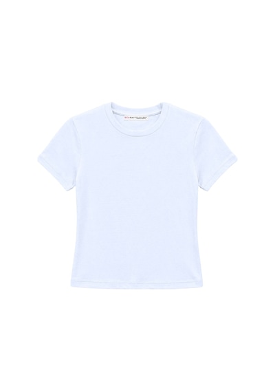 Mixray 2100 Kadın Slim Fit Bisiklet Yaka Soft Basic T-shirt Bebe Mavi Bebe Mavisi Mixray 2100 Kadın Slim Fit Bisiklet Yaka Soft Basic T-shirt Bebe Mavi Bebe Mavisi