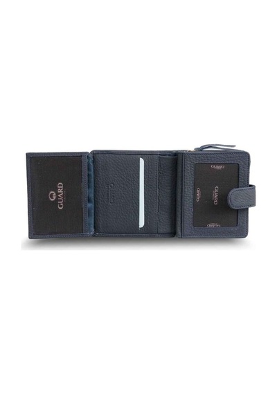 Guard Lacivert Çok Bölmeli Şık Deri Bayan Cüzdanı - Grd2403xw22500 Çok Renkli