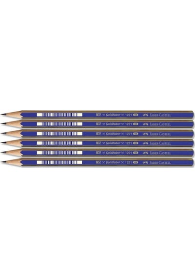 Faber 1221 Dereceli Resim Kalemi 4b 6 Lı Paket Nocolor-49dd2b33