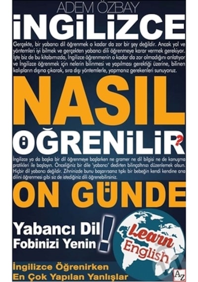 İngilizce Nasıl Öğrenilir? - Adem Özbay - Az Kitap