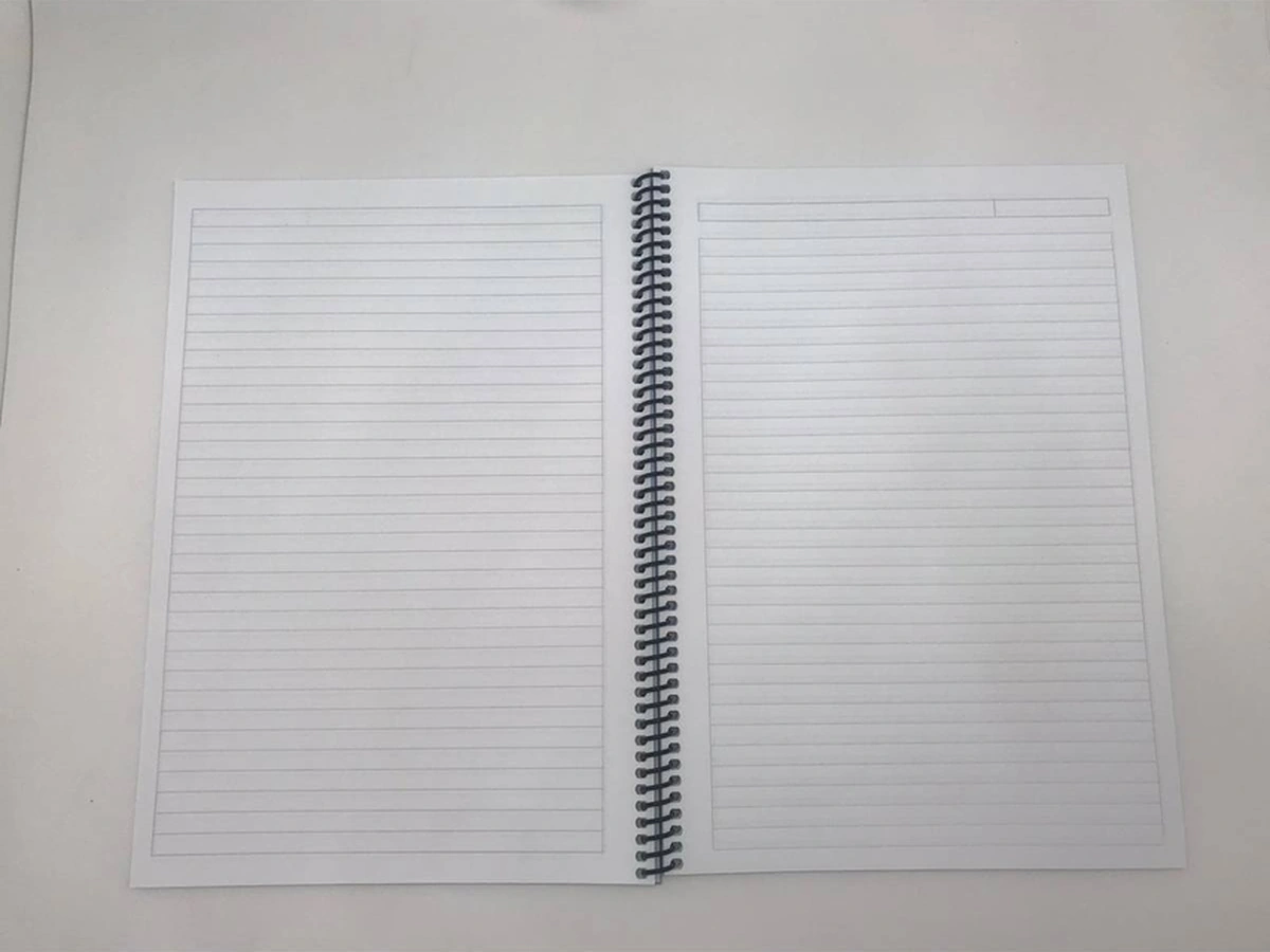 Eko Pp Spiralli Pp Kapak Defter A4 100 Yaprak Çizgili 2'li Kırmızı-mor