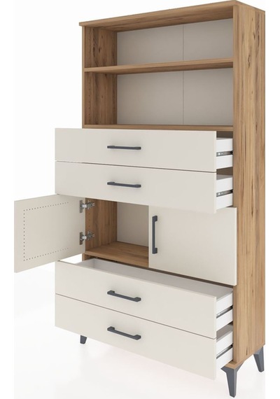 Arges Dolap 3 Raflı 4 Çekmeceli 2 Kapaklı 88x30x163 Çam-aytaşı Atlas Çam Arges Dolap 3 Raflı 4 Çekmeceli 2 Kapaklı 88x30x163 Çam-aytaşı Atlas Çam