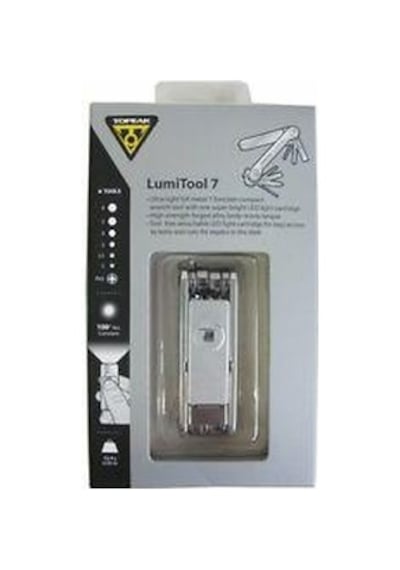Topeak Lumitool 7 Bisiklet Alyan Anahtar Takımı Gümüş Siyah - Yeşil