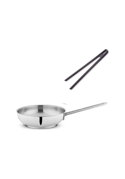 Schafer Çelik Tava 24 Cm Ve Silikon Maşa