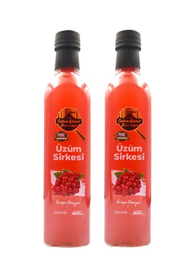 Üzüm Sirkesi %100 Katkısız Doğal 2x500 Ml Özel Üretim