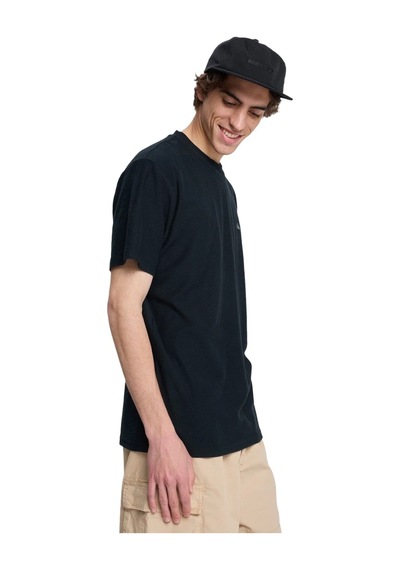 Quiksilver Slub Roundneck Erkek Tişört Siyah Eqykt04391
