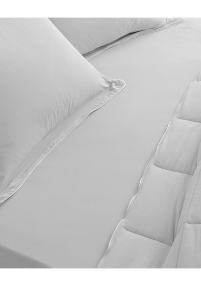 Madame Coco İlus Bambu Çift Kişilik Comforter Set - Gri 8684427064252 Gri