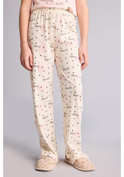 Defacto Regular Fıt 2li Açık Pembe Pijama Takımı Kız Çocuk H0150a826sppn114 Pembe-pn114