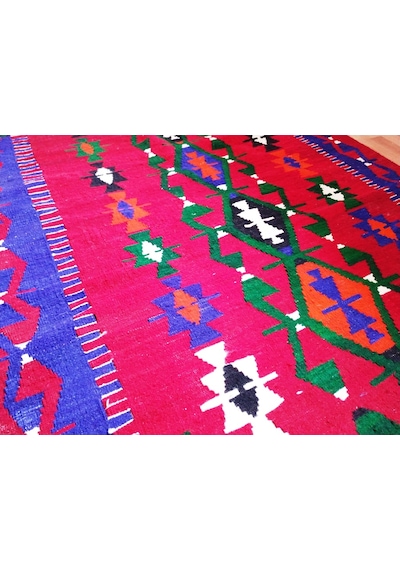 120Cm X 180Cm El Dokuması Yün Eşme Kilim Teşhir Ürün