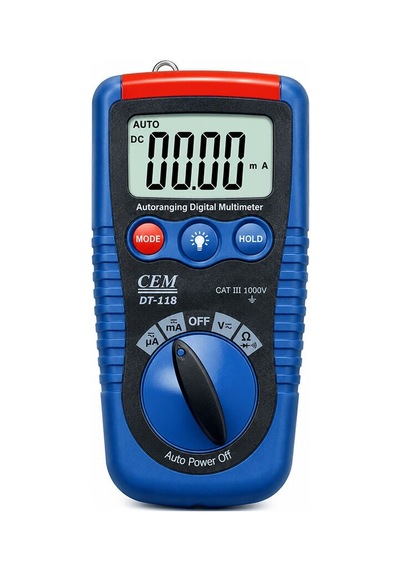 Cem Dt 118b Cep Tipi Dijital Multimetre