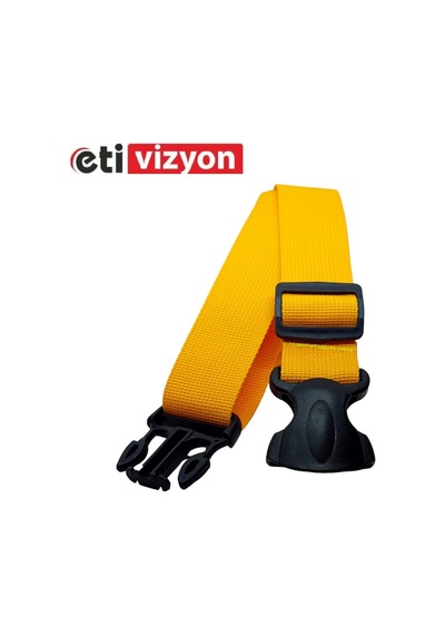 Etivizyon Valiz Bavul Emniyet Kemeri 2 Adet Sarı