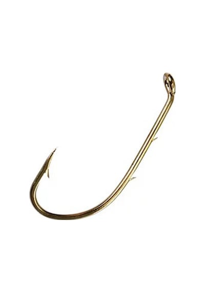 Effe Sazan İğnesi No:1 Bronz Delikli Carbon 100 Adet 92666-1 No : 1