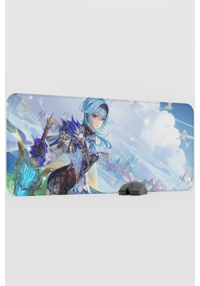 Eula Genshin Impact Anime Gacha V1 - 90x40 Xxl Gaming Mouse Pad Fare Altlığı