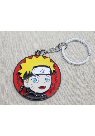 Özel Üretim Anime Aksesuar Koleksiyon Hediye Metal Dönen Naruto Anahtarlık Alk3092