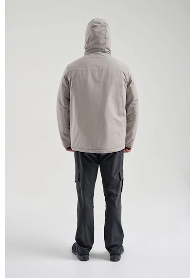 Exuma Skı Jacket Erkek Mont 2111054 Gri Siyah