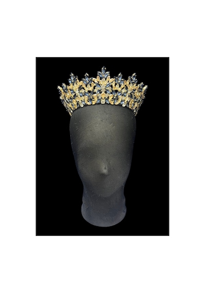 Golden Night Crown-gelin,kına,nişan,söz,after,bride,party Taç Lacivert - 889679471 Lacivert