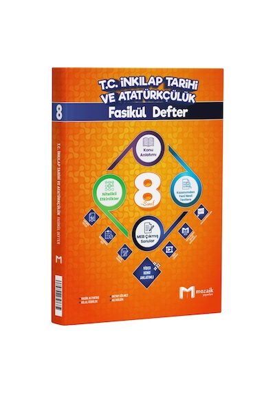 Mozaik 8.sınıf Fasikül Defter İnkılap Trh - 26-27