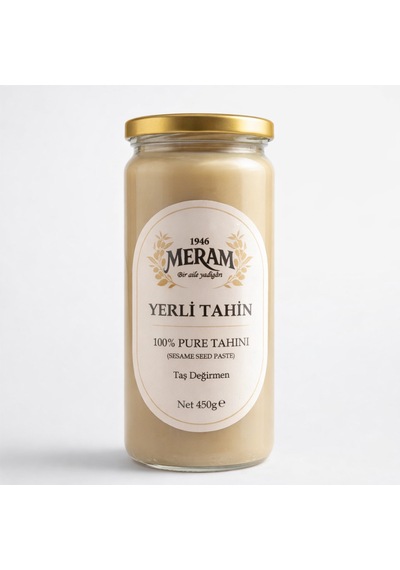 Meram Helva 1946 Yerli Taş Değirmen Tahin 450 G