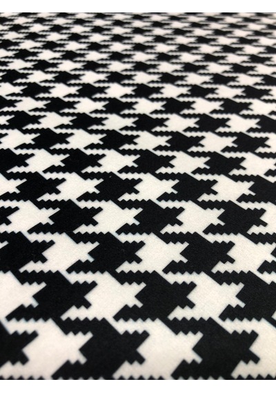 Enesar Home Kaz Ayaği Desen Dijital Baski Döşemelik Kumaş 100 x 140 cm