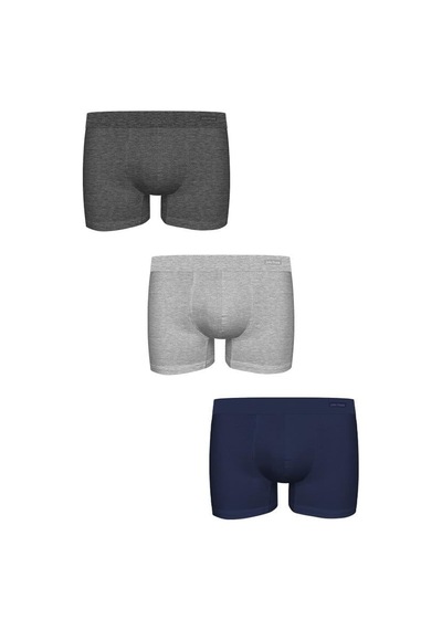 John Frank Hidden Premium 3'lü Erkek Boxer Jf3bpb-h100 Çok Renkli