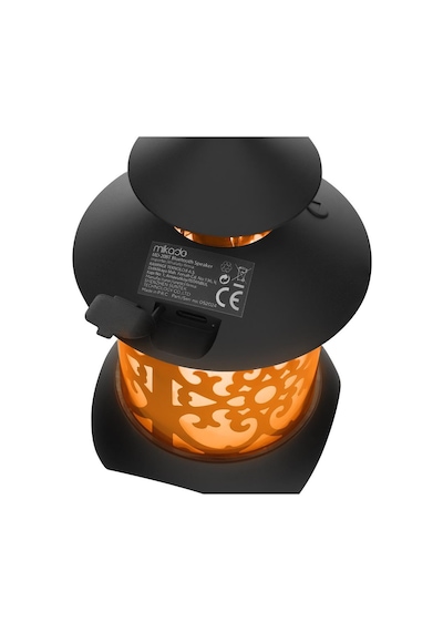 Mikado Md-20bt Siyah 5w 1200mah Bt-led Işıklı Bluetooth Hoparlör