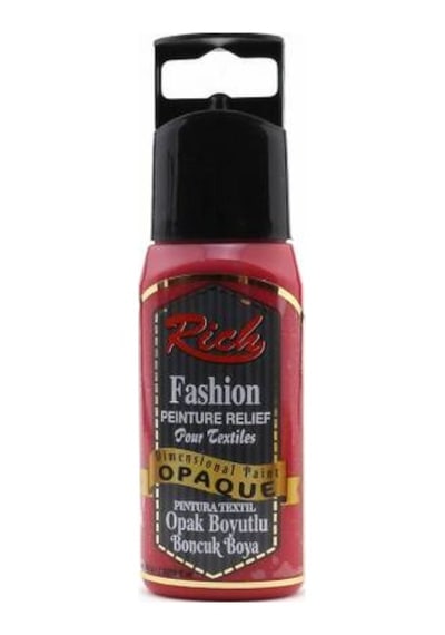 Rich Boyutlu Boncuk Boya 60 Ml. 012 Kırmızı
