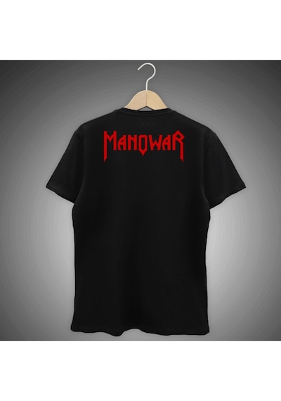 Startmore Manowar Brothers Of Metal Tişört Siyah