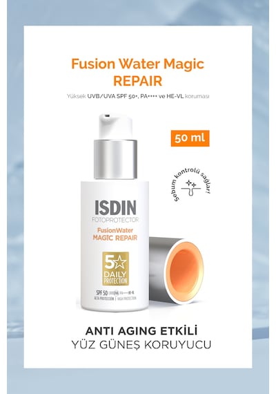 Isdin Fotoprotector Fusion Water Magic Repair Spf50 50 ML