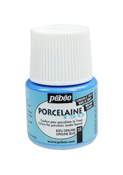 Pebeo Porcelaine 150 Porselen Boyası 45Ml - Opal Blue 23