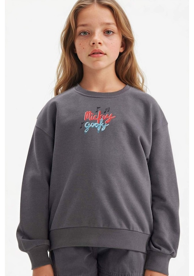 DeFacto Kız Çocuk Disney Mickey Mouse &Friends Oversize Geniş Kalıp Kapüşonlu Sırt Baskılı Sweatshirt D4378A824WNAR148 Antrasit DeFacto Kız Çocuk Disney Mickey Mouse &Friends Oversize Geniş Kalıp Kapüşonlu Sırt Baskılı Sweatshirt D4378A824WNAR148 Antrasit