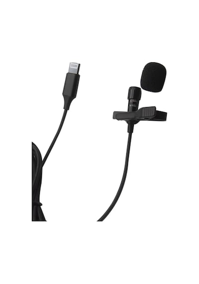 Newface Lightning 2 Metre Double Mikrofon - Siyah Newface Lightning Mikrofon