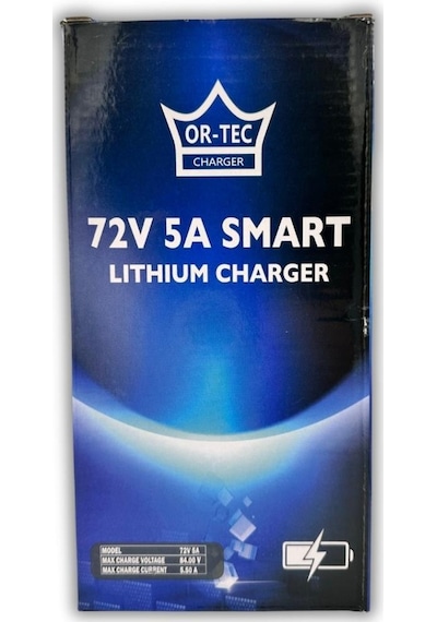 Ortec 72V 5A Li-ıon Ve Lifepo4 Akıllı Lityum Akü Şarj Cihazı