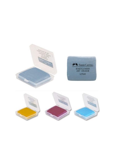 Faber-castell Faber Castell Hamur Silgi Renkli Plastik Kutulu 1 Adet