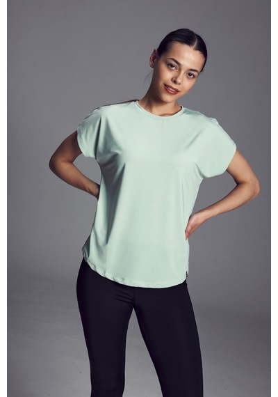 Scorp Valea Kadın Spor Uzun Tişört Mint Standart