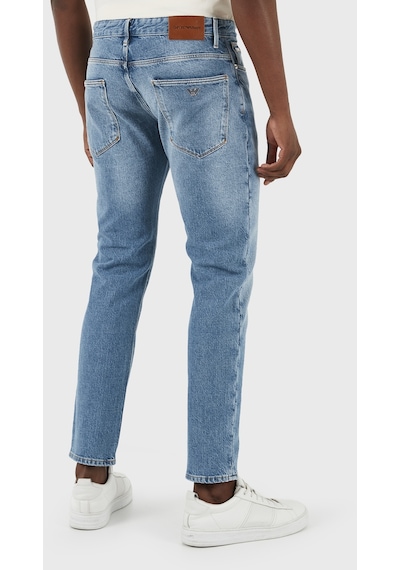 Emporio Armani Erkek Kot Pantolon 3d1j06 1d06z 0943 Buz Mavi