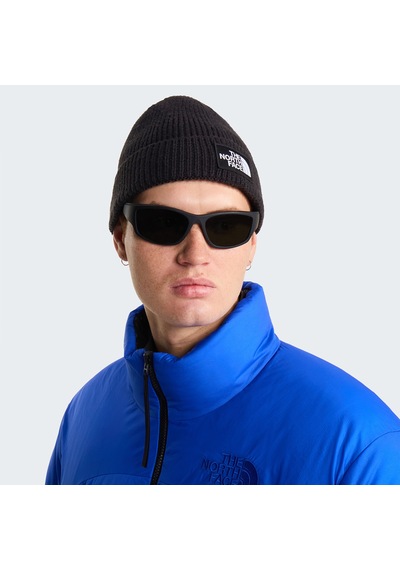 The North Face Tnf Logo Box Cuffed Unisex Bere Nf0a8chejk31 Siyah