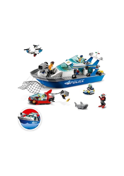 LEGO® City 60277 Polis Devriye Botu 276 Parça