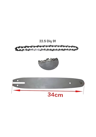 Ital Tırpan Dal Budama Aparatı 26mm X 9 Diş 91/22.5 Diş