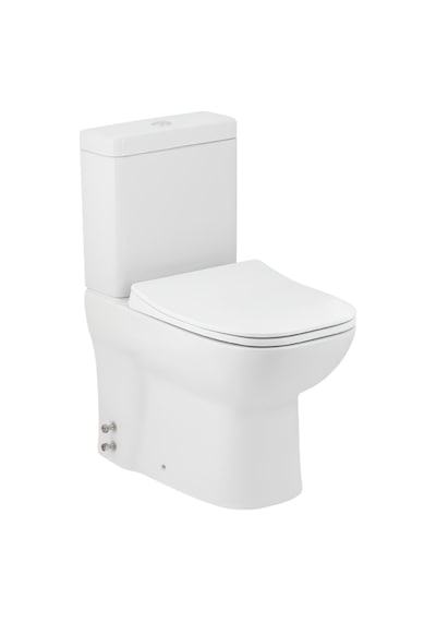 Seramiksan Petite A101101H Kanalsız Duvara Sıfır Klozet + Yavaş Kapak