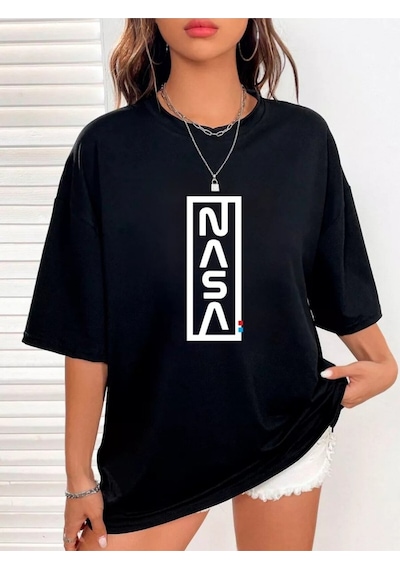 Noıssey Urban Pop Graphic Kadın Tişört Koleksiyonukod 5272 Siyah2