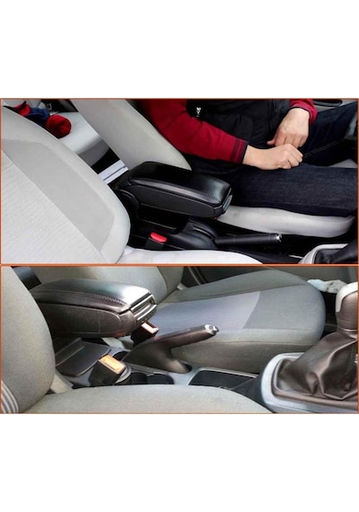 Niken Peugeot 308 2014- Araca Özel Kol Dayama Siyah