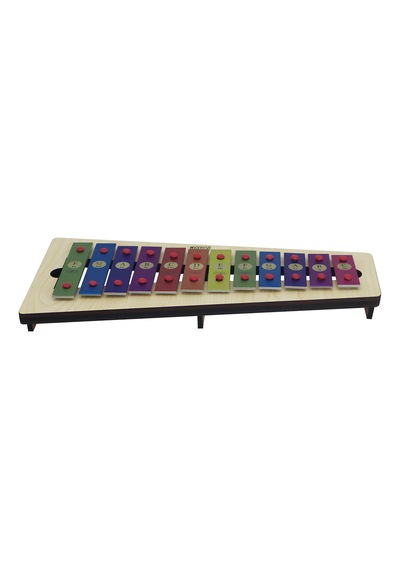 Jwin Mt-12 Metalofon 12 Alüminyum Tuşlu Orff - Ritim Aleti + 2 Adet Baget