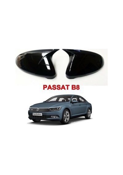 n Passat B8 (2015 - 2020) Batman Yarasa Ayna Kapağı (piano Black)