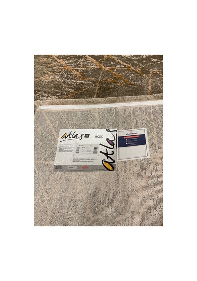 Mood Md00a Kahve-sarı-krem Halı Çok Renkli