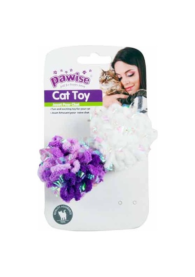Cosmotex Pawise 2 Pk Glitter Caddice Balls