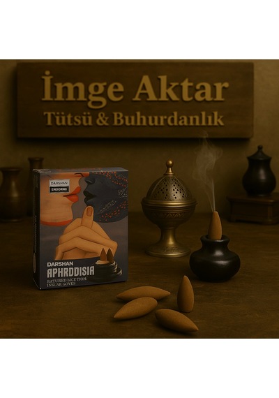 Darshan İncense Afrodizyak Geri Akış Tütsü 10 Adet Çok Renkli
