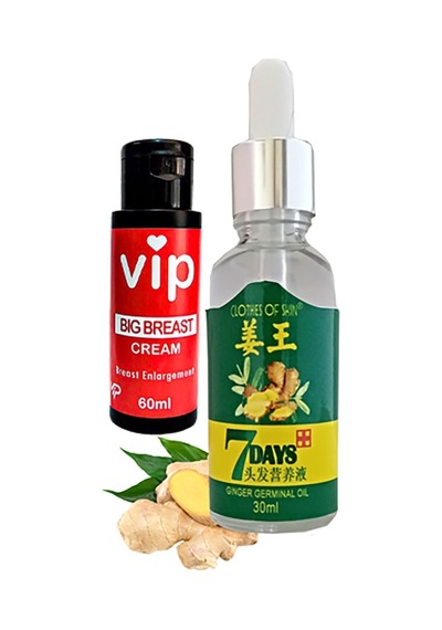 Hemengo L.7 Days Saçbakım Yağı All Uni.sex + Vip Kadın Göğüsbüyütücü Krem 60 Ml Hmngobzs