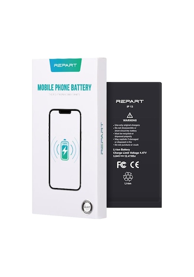 Apple Uyumlu iPhone 13  Güçlendirilmiş Yüksek Kapasite Batarya - 3227 Mah