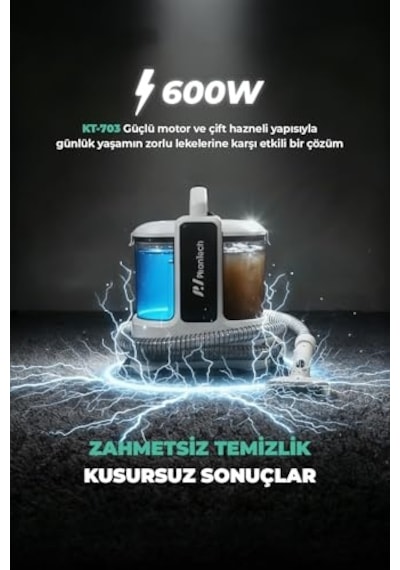 Ayrex Kt-703 Koltuk Ve Halı Yıkama Makinesi Derinlemesine Temizliğin Yeni Adresi