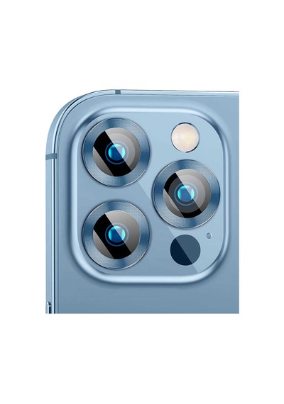 İphone 13 Pro Uyumlu Kamera Lens Koruyucu Cl-04 - Gri - T18717